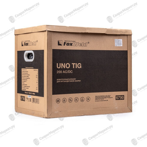 Аппарат аргонодуговой сварки FoxWeld UNO TIG 200 AC/DC-8