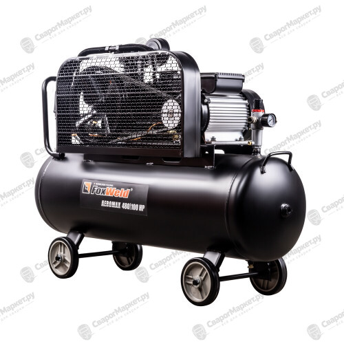 Компрессор масляный ременной FoxWeld AEROMAX 480/100 HP-1