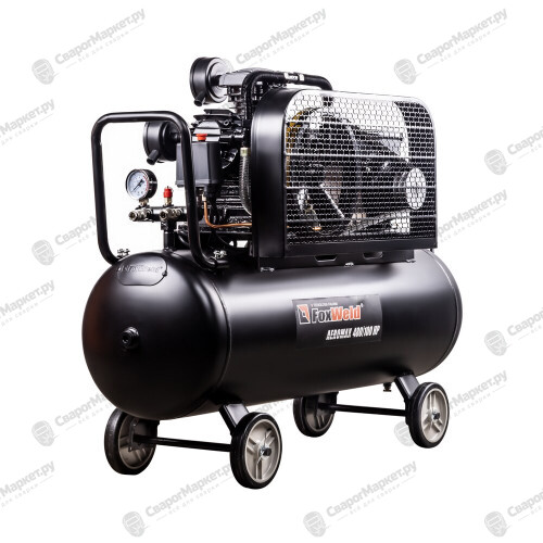 Компрессор масляный ременной FoxWeld AEROMAX 480/100 HP-3