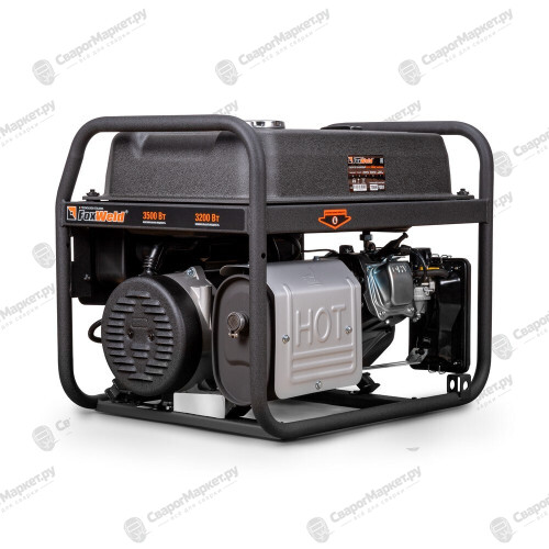 Генератор бензиновый Foxweld Expert G3900E TwinPower 3,5 кВт/7 кВА в компл. с блоком автоматики-2