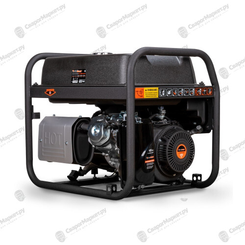 Генератор бензиновый Foxweld Expert G6900E TwinPower 6 кВт/9,4 кВА в компл. с блоком автоматики-4