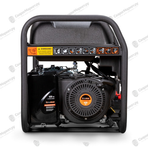 Генератор бензиновый Foxweld Expert G6900E TwinPower 6 кВт/9,4 кВА в компл. с блоком автоматики-7