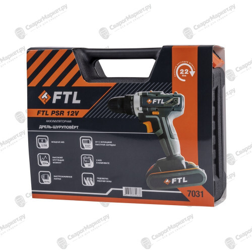 Аккумуляторная дрель-шуруповерт FTL PSR 12V-8