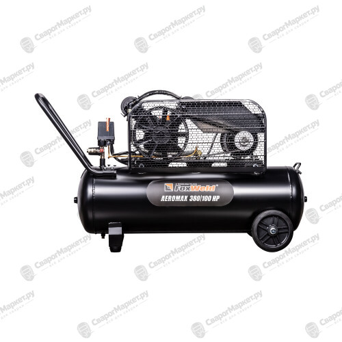 Компрессор масляный ременной FoxWeld AEROMAX 380/100 HP-5