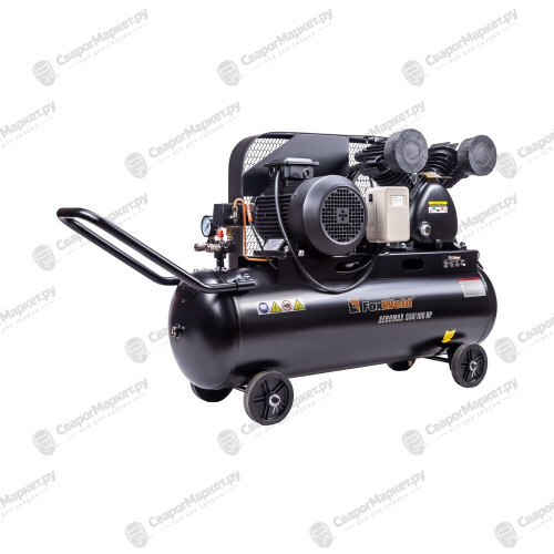 Компрессор масляный ременной FoxWeld AEROMAX 550/100 HP-3