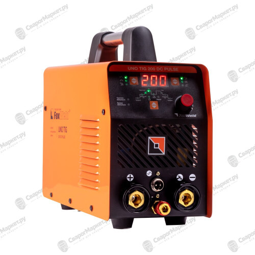 Аппарат аргонодуговой сварки FoxWeld UNO TIG 200 DC PULSE