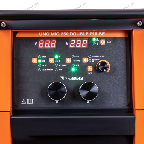 Сварочный полуавтомат FoxWeld UNO MIG 250 DOUBLE PULSE-5