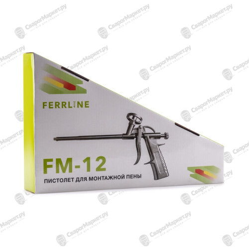 Пистолет для монтажной пены FERRLINE FM-12-2