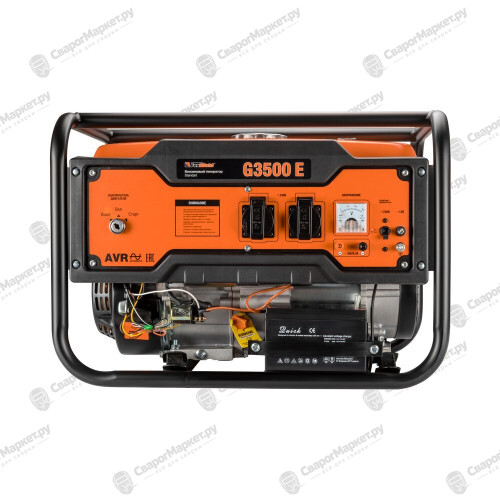 Бензиновый генератор FoxWeld Standart G3500 E-1
