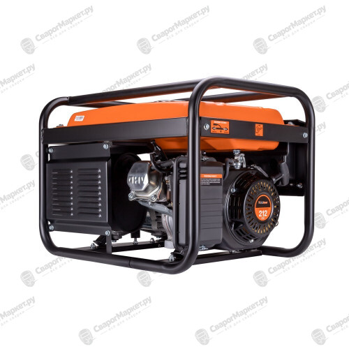 Бензиновый генератор FoxWeld Standart G3500 E-4