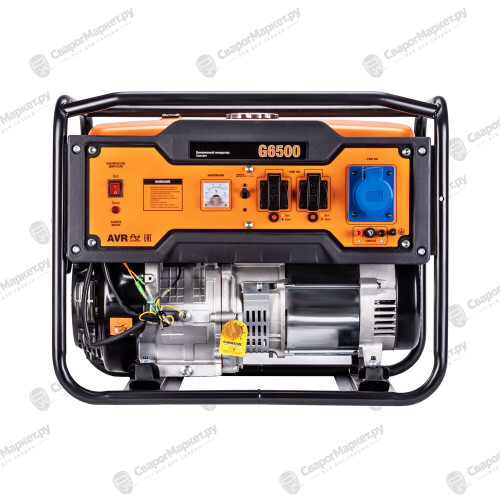 Бензиновый генератор FoxWeld Standart G6500-4