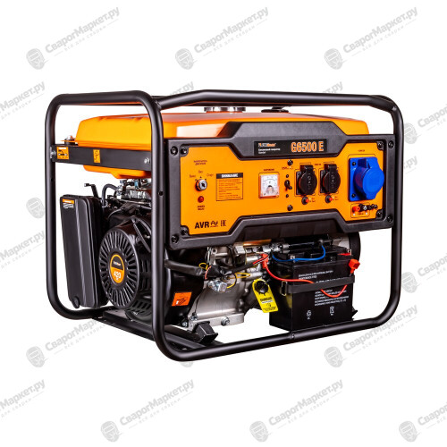 Бензиновый генератор FoxWeld Standart G6500 E