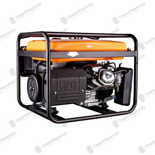 Бензиновый генератор FoxWeld Standart G6500 E-2