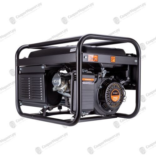 Бензиновый генератор FoxWeld Expert G3700 E-4