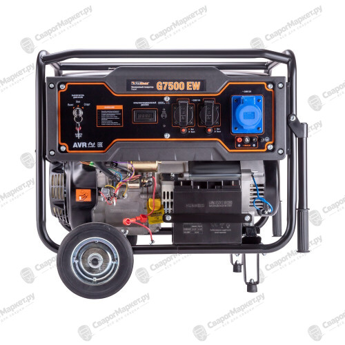 Бензиновый генератор FoxWeld Expert G7500 EW-1