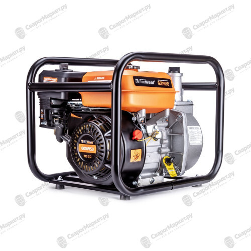 Мотопомпа бензиновая FoxWeld 600W50
