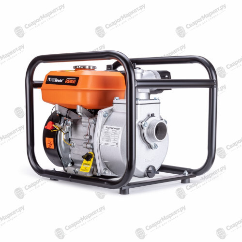 Мотопомпа бензиновая FoxWeld 600W50-3
