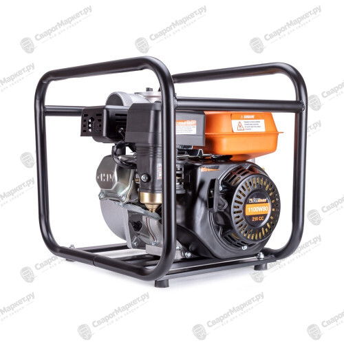Мотопомпа бензиновая FoxWeld 1100W80-4
