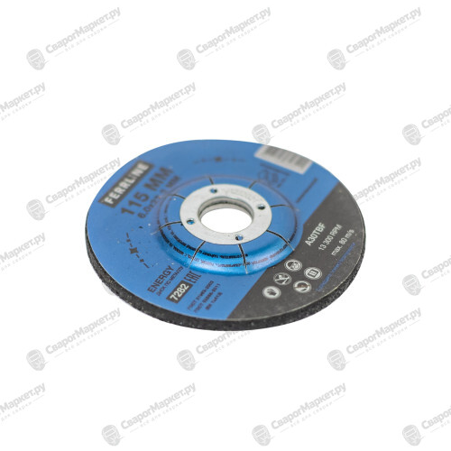 Круг для шлифования FerrLine Energy 115 х 6 х 22,2 мм A30TBF-1
