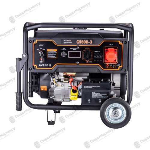 Бензиновый генератор FoxWeld Expert G9500-3-1