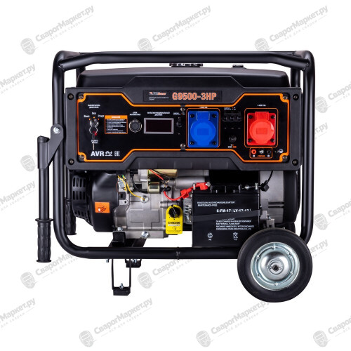 Бензиновый генератор FoxWeld Expert G9500-3 HP-1