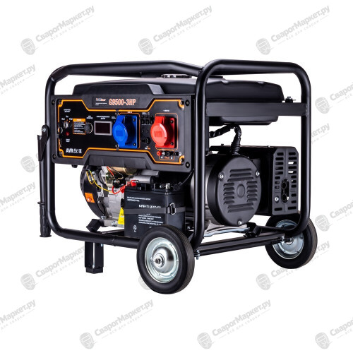Бензиновый генератор FoxWeld Expert G9500-3 HP-2