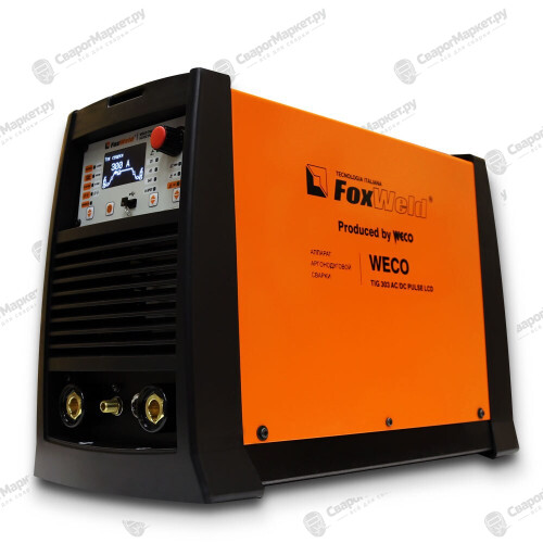 Аппарат аргонодуговой сварки FoxWeld WECO TIG 303 AC/DC PULSE LCD-2