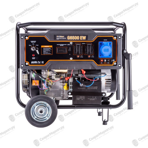Бензиновый генератор FoxWeld Expert G6500 EW-1
