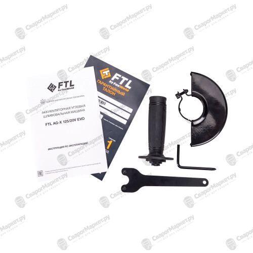 Аккумуляторная угловая шлифовальная машина FTL AG-X 125/20V EVO-7