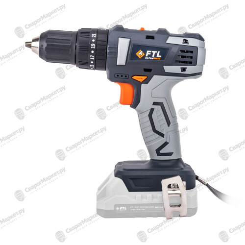 Аккумуляторная ударная дрель-шуруповёрт FTL PSR-I 20V EVO-3