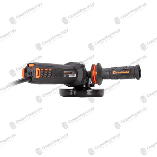 Угловая шлифовальная машина бесщеточная Foxweld Industrial AG 125/ 1600 ХE-2