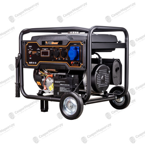 Бензиновый генератор FoxWeld Expert G9500 EW в компл. с блоком автоматики-3