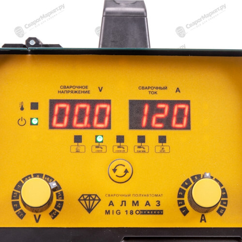 Сварочный полуавтомат FoxWeld Алмаз MIG 180 SYNERGY-5