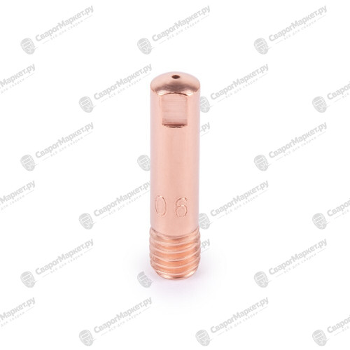 Наконечник FoxWeld М6х25х0.6 прямой (140.0008/MD0008-06)