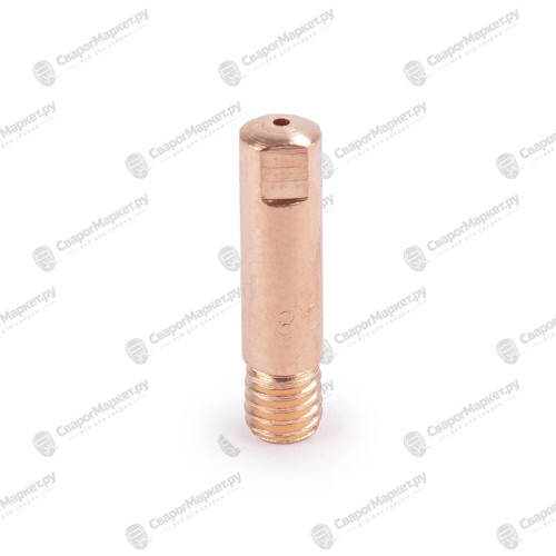 Наконечник FoxWeld М6х25х1.0 прямой (AL) (141.0006/MD0009-60)