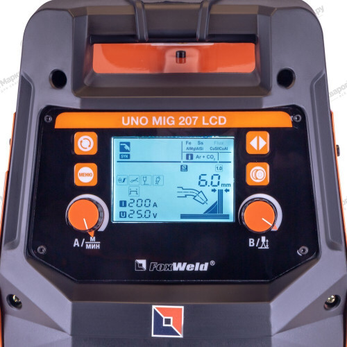 Сварочный полуавтомат FoxWeld UNO MIG 207 LCD-5