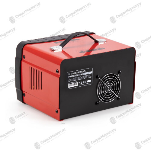 Инверторное пуско-зарядное устройство KVAZARRUS PowerBox 240i, таймер, пластиковый кейс-4