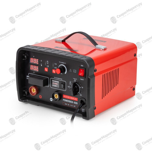 Инверторное пуско-зарядное устройство KVAZARRUS PowerBox 420i, таймер, пластиковый кейс-1