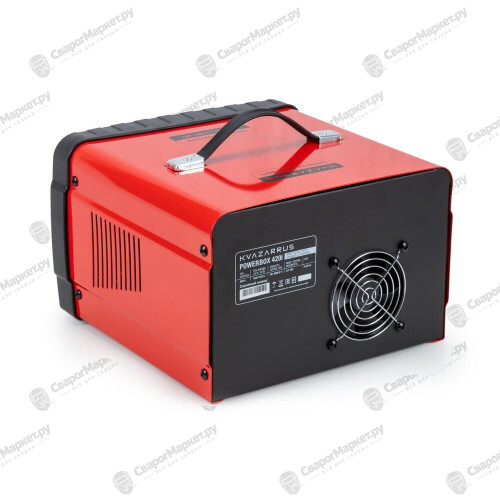 Инверторное пуско-зарядное устройство KVAZARRUS PowerBox 420i, таймер, пластиковый кейс-4