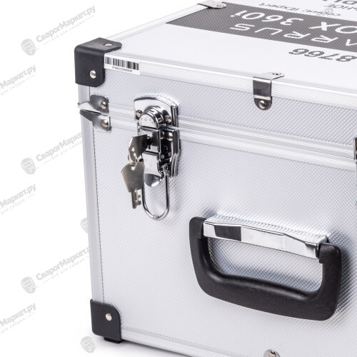 Инверторное пуско-зарядное устройство KVAZARRUS PowerBox 360i, таймер, алюминиевый кейс-7