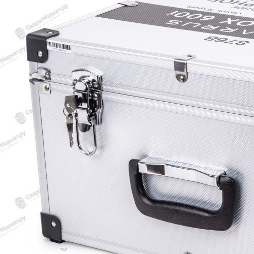 Инверторное пуско-зарядное устройство KVAZARRUS PowerBox 600i, таймер, алюминиевый кейс-7