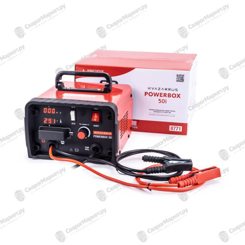 Инверторное зарядное устройство KVAZARRUS PowerBox 50i, цветная коробка