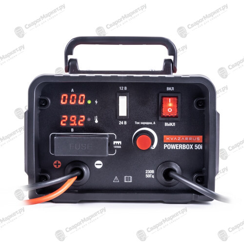 Инверторное зарядное устройство KVAZARRUS PowerBox 50i, цветная коробка-2