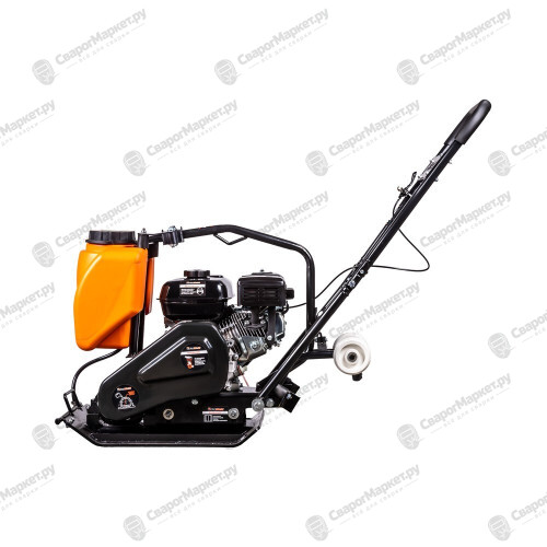Виброплита FoxWeld PC 70/10, прямоходная, двигатель Lifan 168F-2, вес 70 кг, центробежная сила 10 кН, бак с водой, траспорт. колёса-5