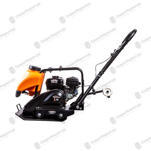 Виброплита FoxWeld PC 80/13, прямоходная, двигатель Lifan 168F-2, вес 80 кг, центробежная сила 13,5 кН, бак с водой, транспорт. колёса-5