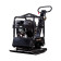 Виброплита FoxWeld PC 150/35R, реверсивная, двигатель Lifan 168F-2, вес 150 кг, центробежная сила 35 кН, транспорт. колёса