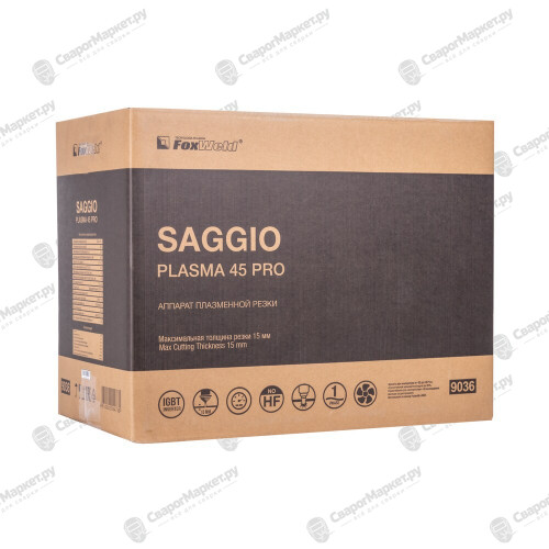 Аппарат плазменной резки FoxWeld SAGGIO PLASMA 45 PRO-9