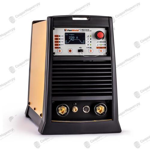 Аппарат аргонодуговой сварки FoxWeld WECO TIG 233 AC/DC PULSE LCD
