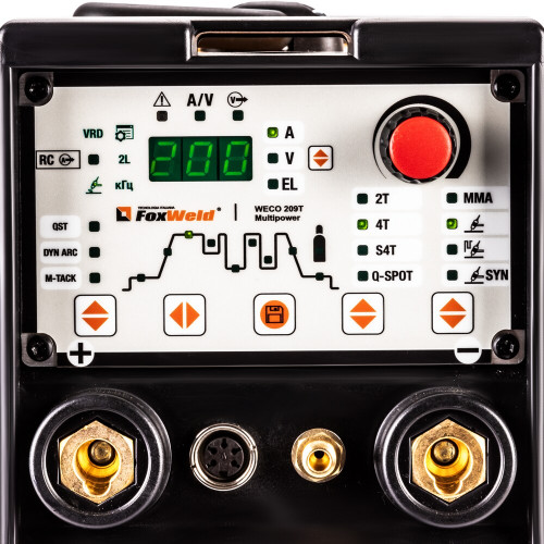 Аппарат аргонодуговой сварки FoxWeld WECO TIG 209 DC PULSE-5