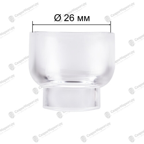 Набор GLASSY №6 26,0 мм FOXWELD (TIG 17/18/26) д. 2,4 мм вольфрам-1